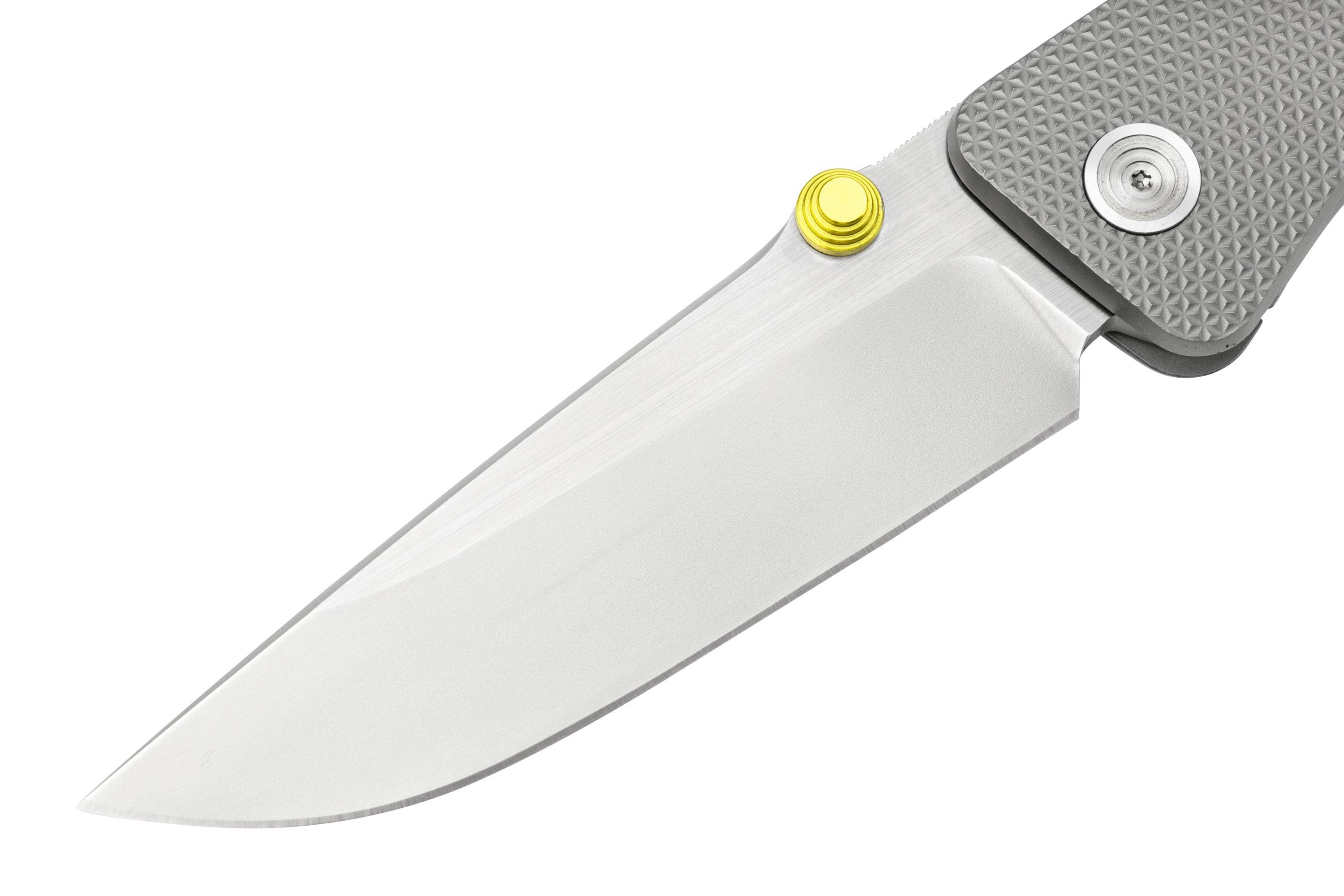 The James Brand The Barnes Grey Titanium KN11411200 pocket knife Advantageously shopping at