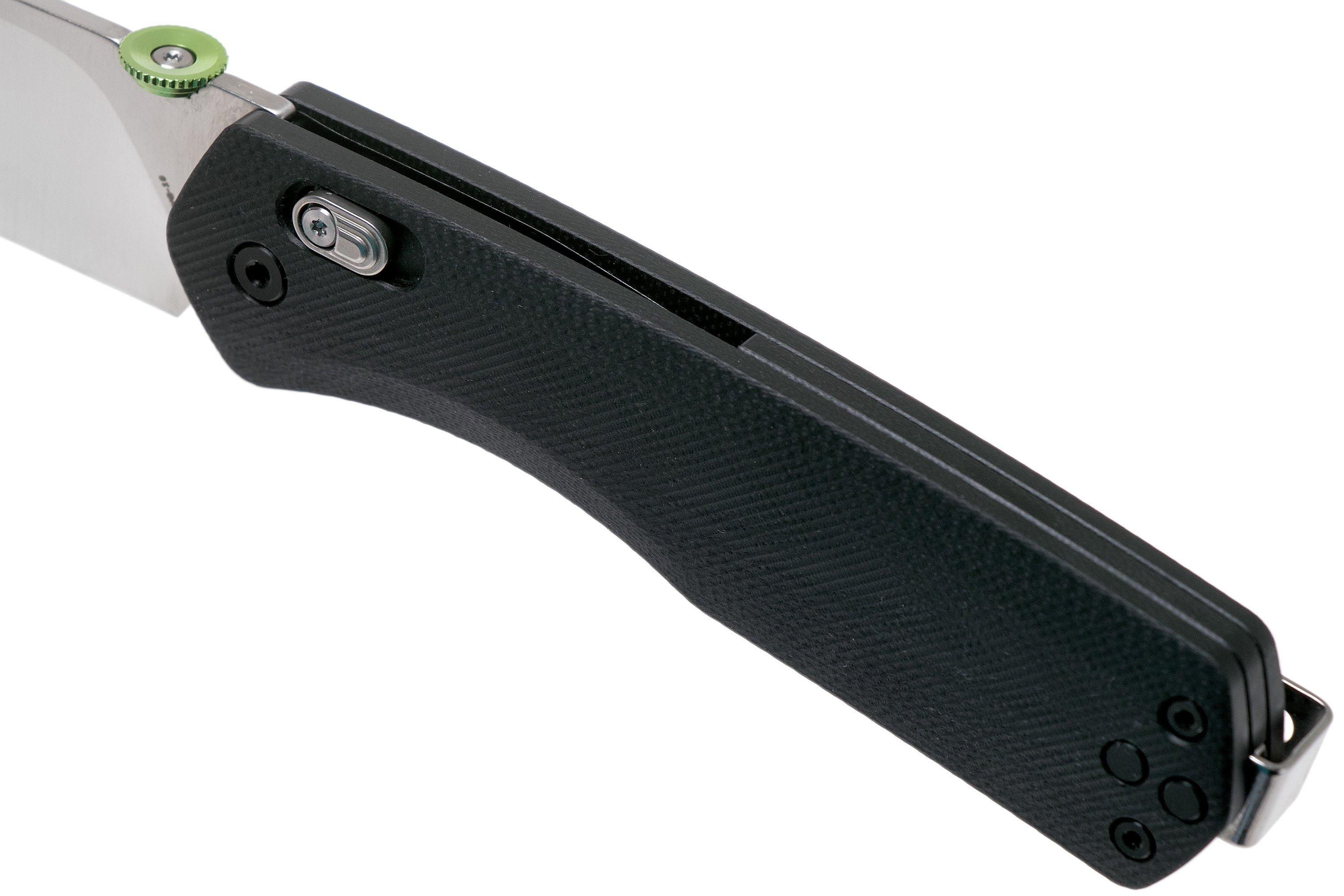 The James Brand The Carter XL, Black G10, Stainless pocket knife JAKN11611500 Advantageously