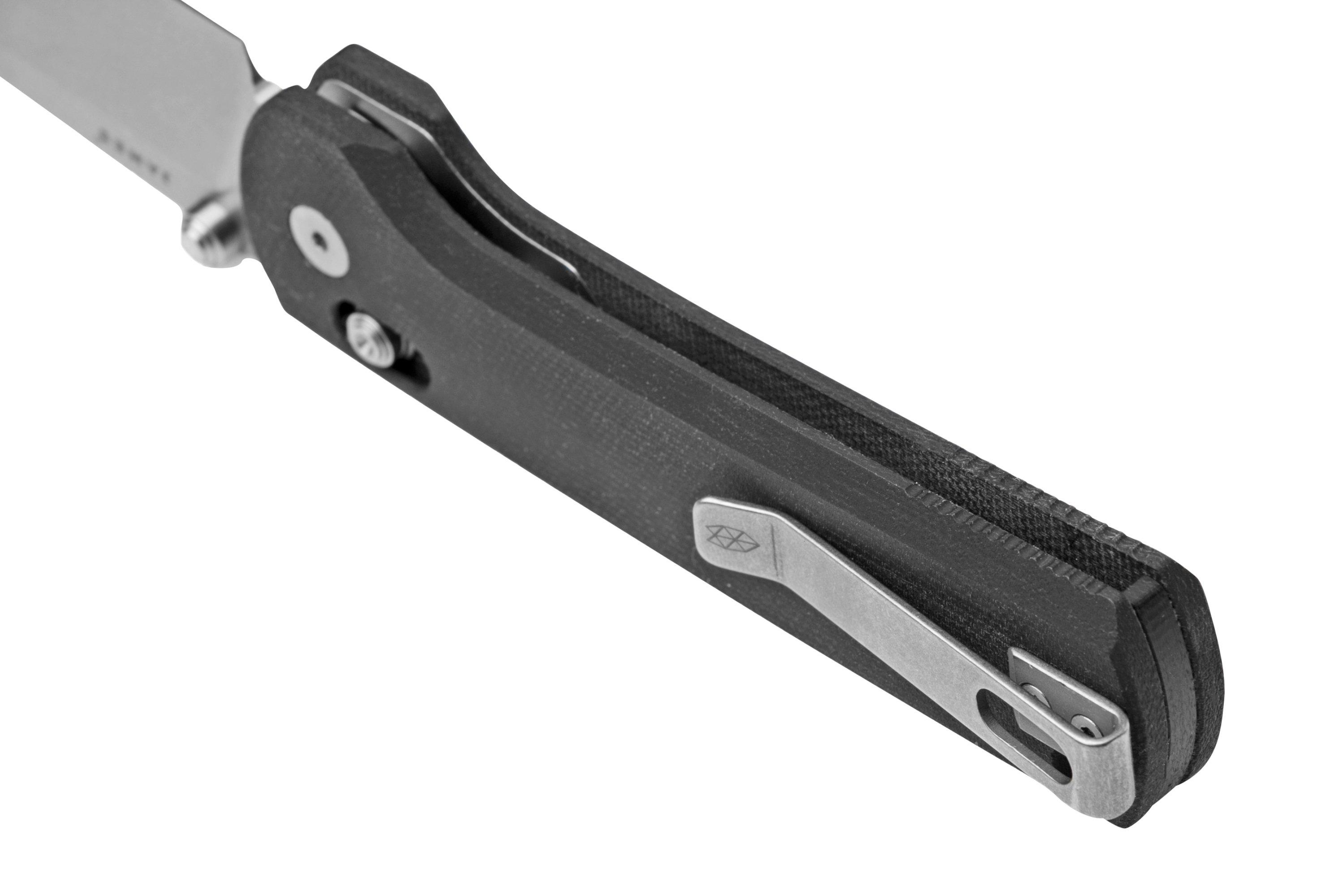 The James Brand The Kline Black Stainless Micarta JAKN120143-00