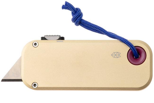 Afbeelding voor The James Brand The Palmer, Buttermilk + Raspberry Aluminum, Purple Lanyard  KN121272-00, utility mes 