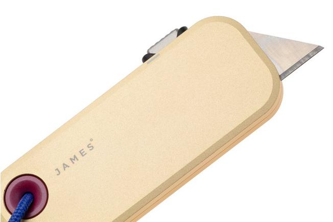 Afbeelding voor The James Brand The Palmer, Buttermilk + Raspberry Aluminum, Purple Lanyard  KN121272-00, utility mes 