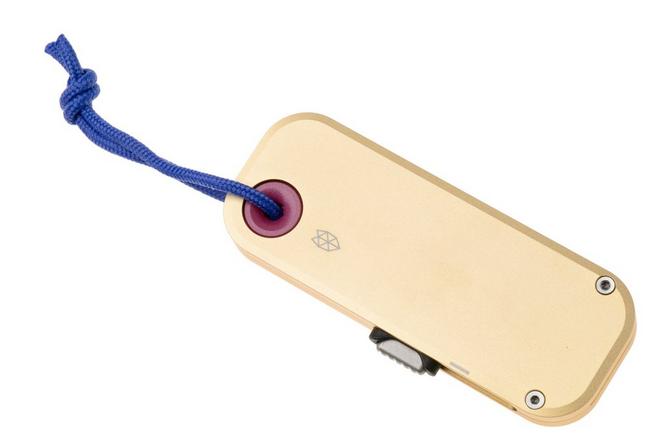Afbeelding voor The James Brand The Palmer, Buttermilk + Raspberry Aluminum, Purple Lanyard  KN121272-00, utility mes 
