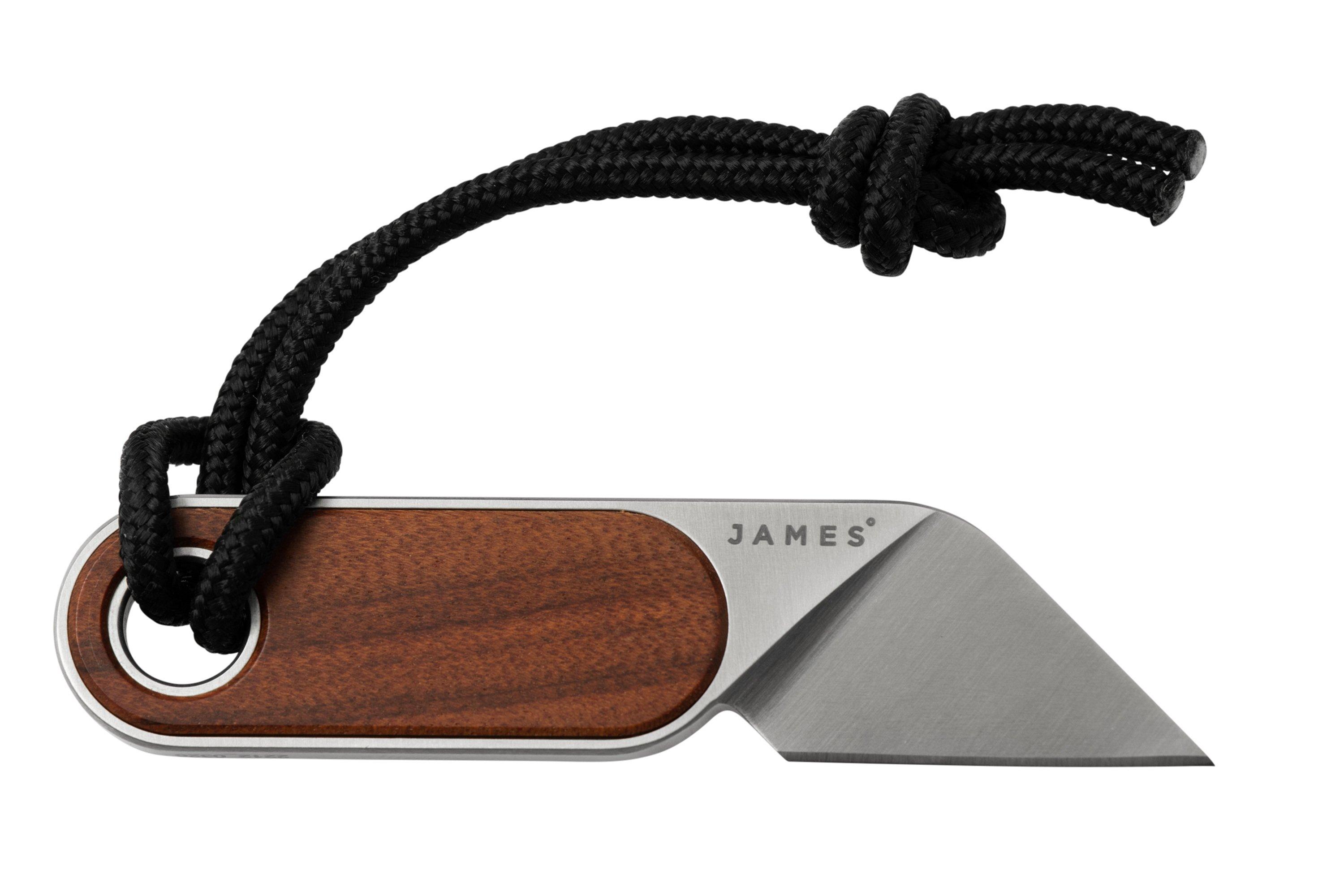 The James Brand The Abbey, Rosewood N12294800 fixed knife