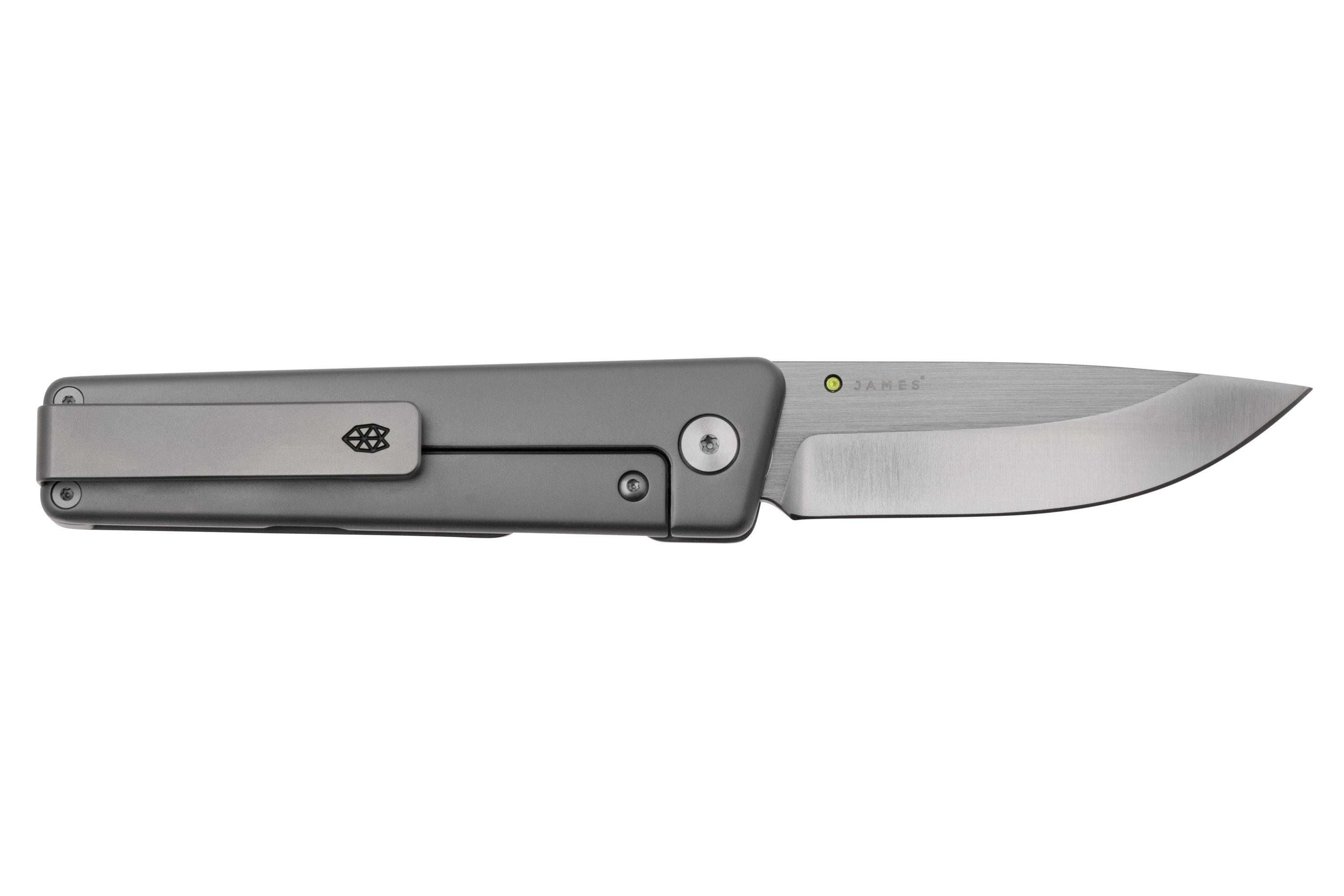 The James Brand The Chapter 2 KN127112-00 Grey Titanium, Satin CPM ...