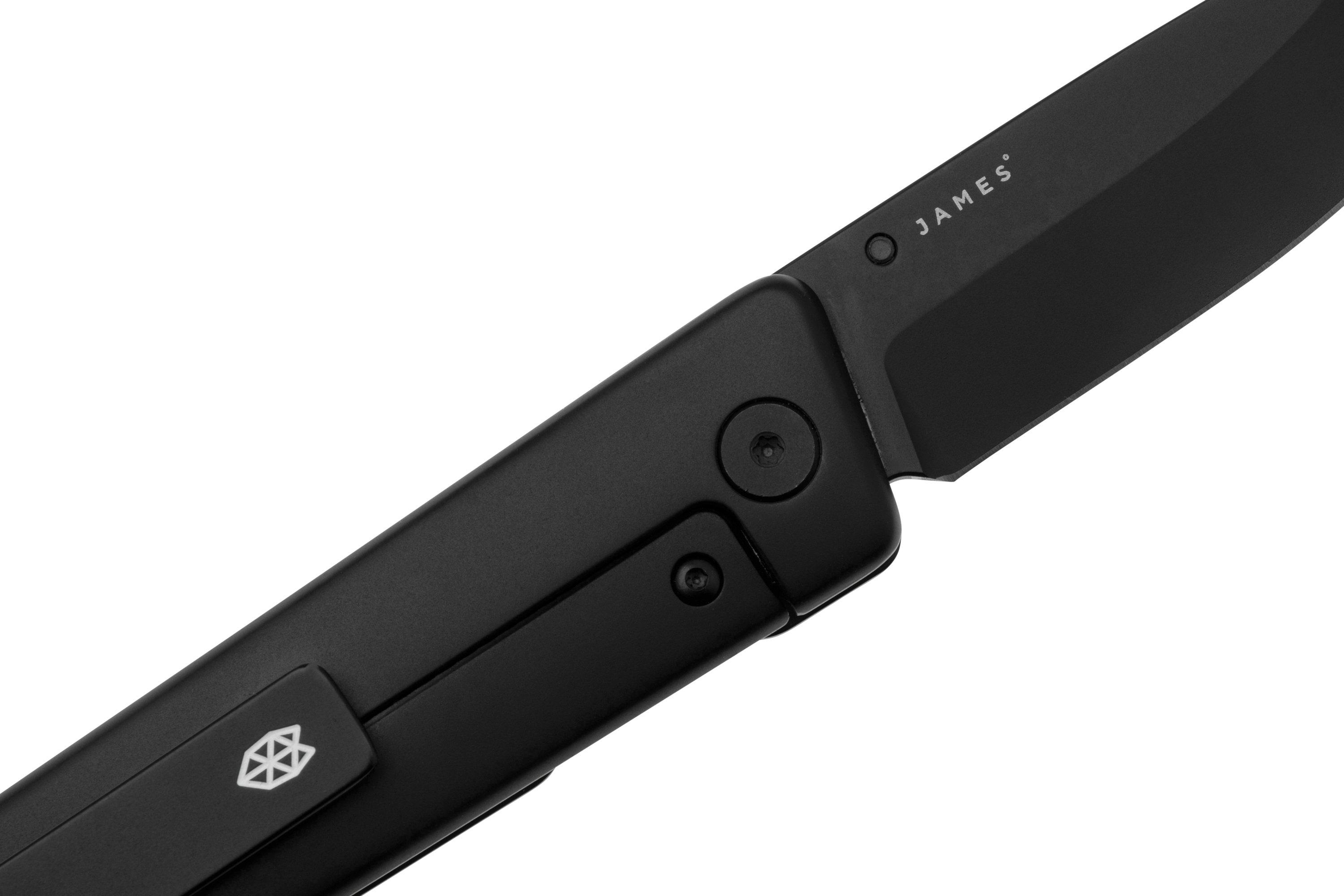 The James Brand The Chapter 2 KN127232-00 Black Titanium, PVD Black CPM ...