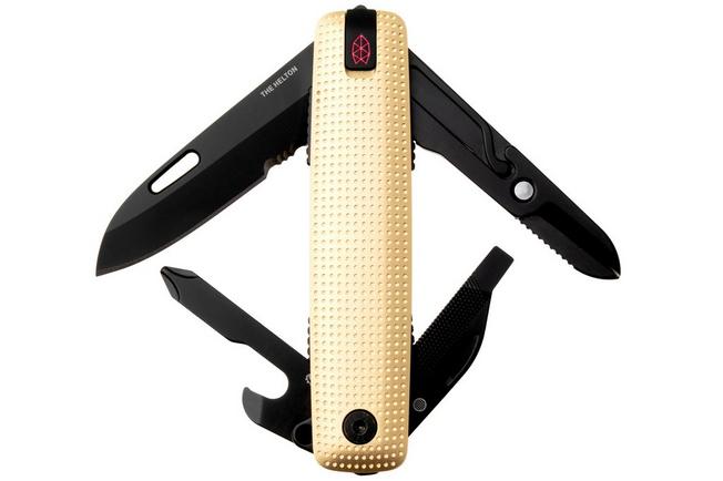 Image pour The James Brand The Helton KN133268-01 T Buttermilk, Black Blade, multitool