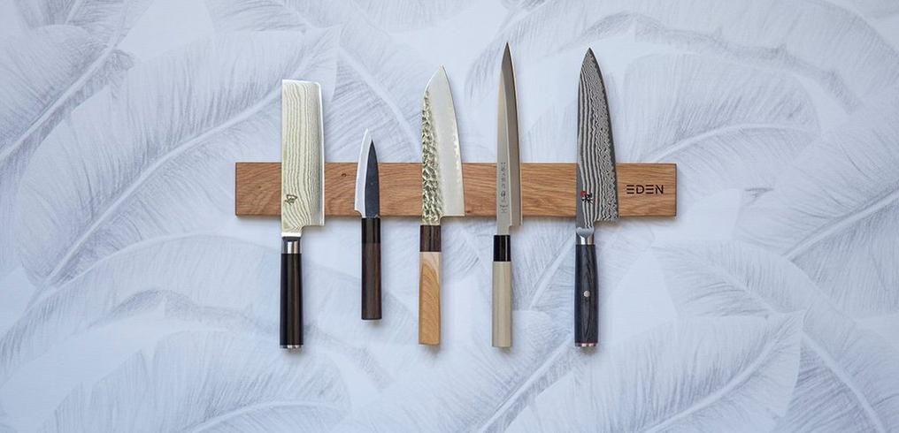 Line-up couteaux de cuisine japonais