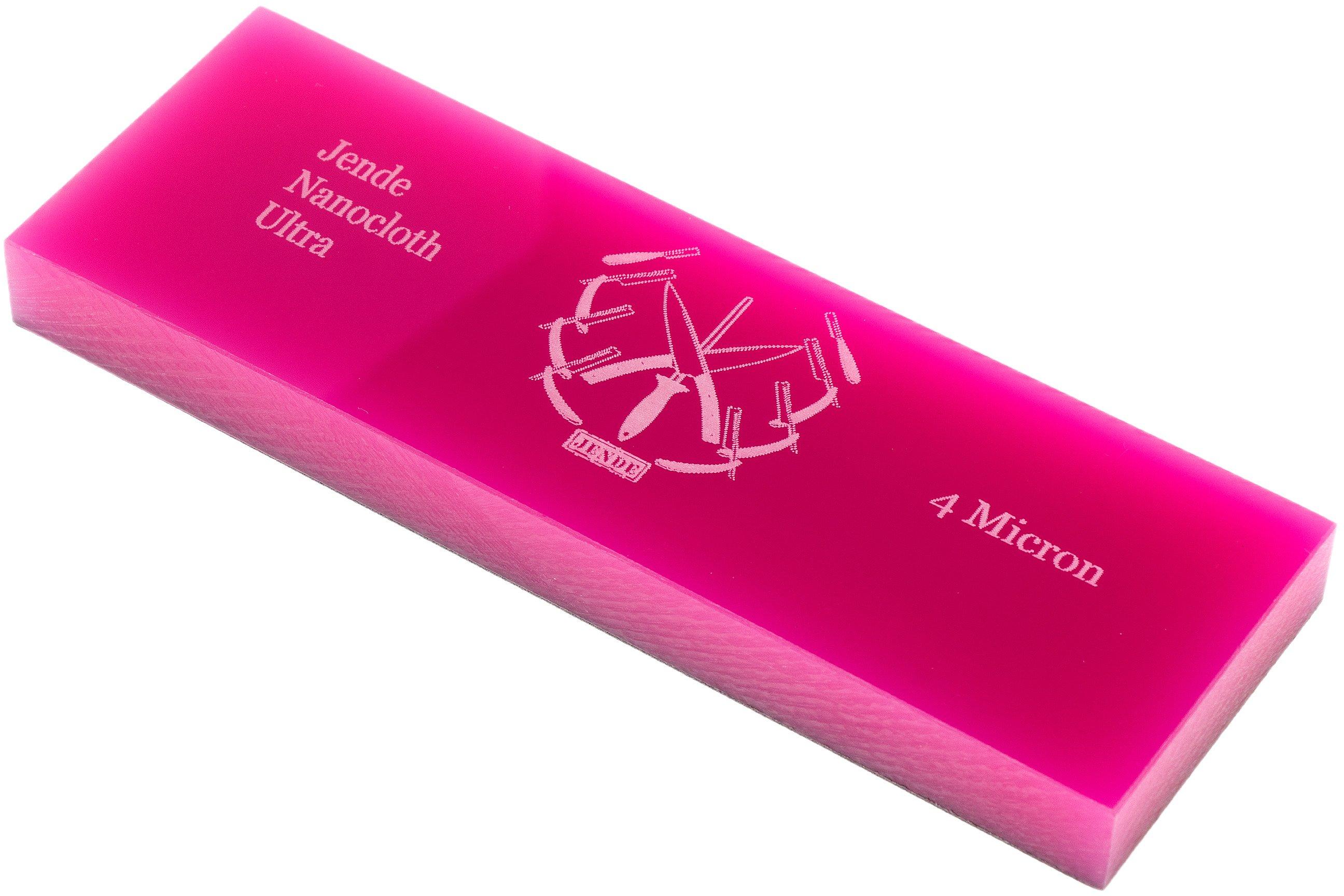 Jende Nanocloth Ultra Strop 4 micron Bench Strop Advantageously