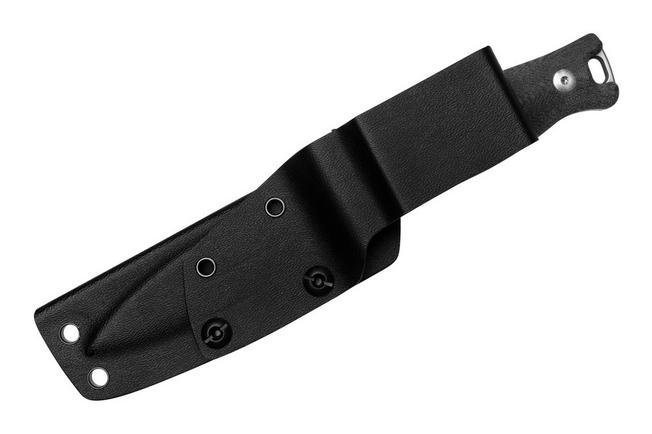 Bild für J.E. Made BushCraft ScandiGrind, Black Micarta Bushcraftmesser