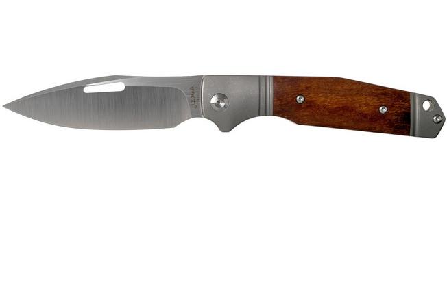 Image for J.E. Made Combustion, Ironwood, S35VN, pocket knife