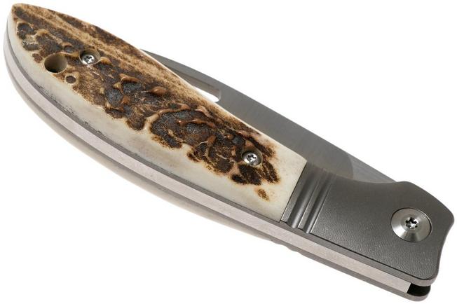 Image for J.E. Made Phoenix, Stag, S35VN, pocket knife