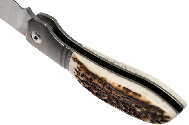 Image for J.E. Made Phoenix, Stag, S35VN, pocket knife