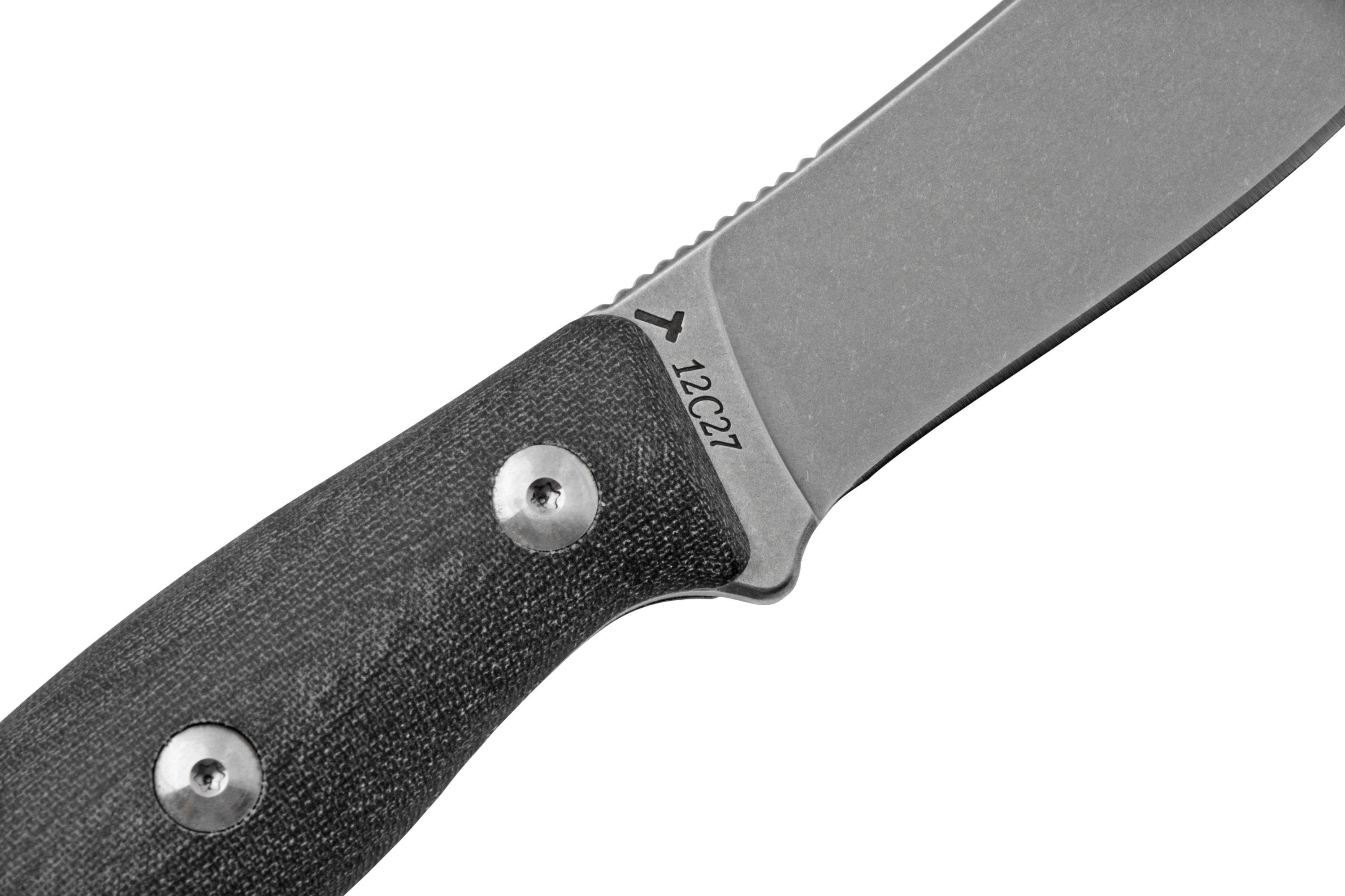 J.E. Made Semi Skinner Black Micarta Jagdmesser Günstiger shoppen bei