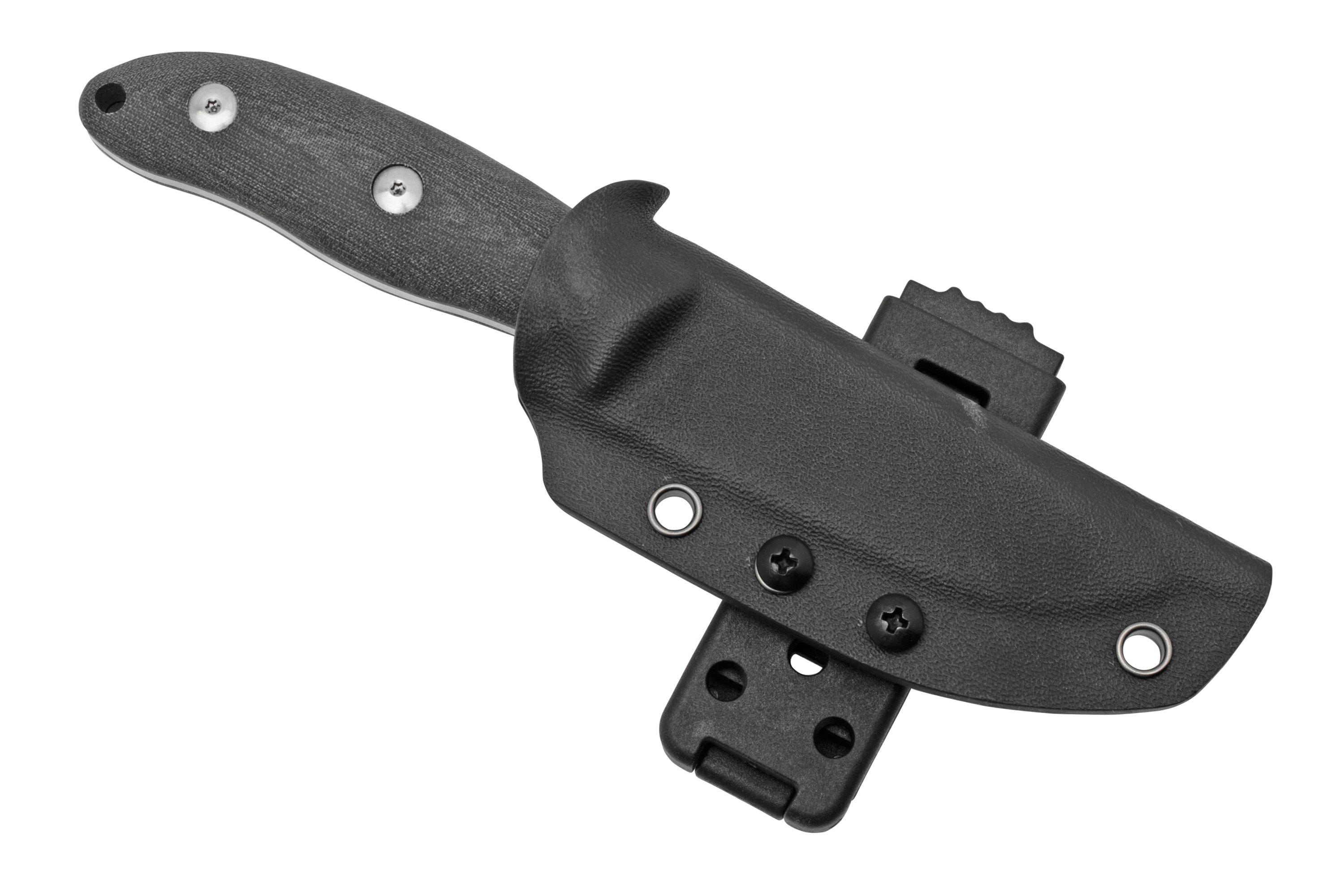 J.E. Made Semi Skinner Black Micarta Jagdmesser Günstiger shoppen bei