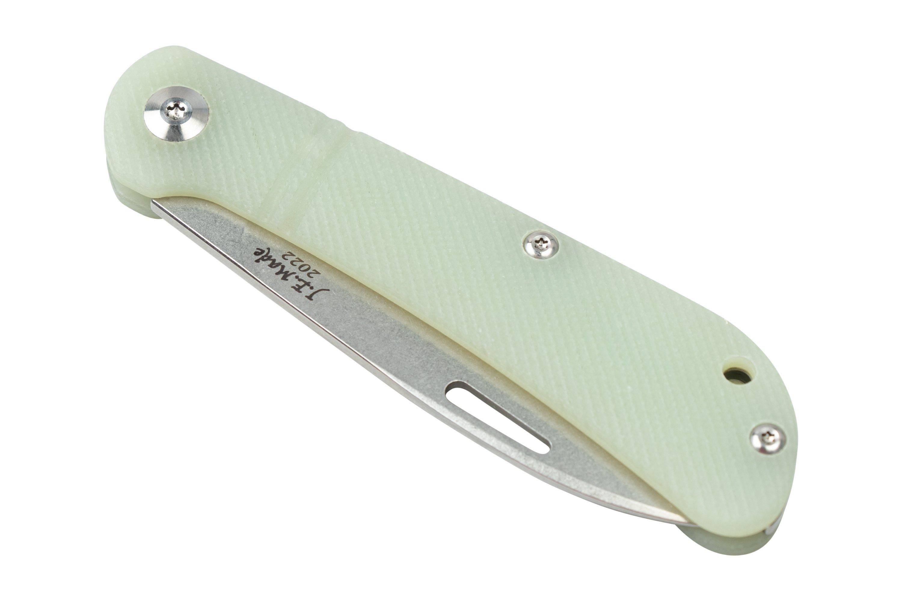 J.E. Made Zulu Jade G10, D2 Slipjoint-Taschenmesser main image 1