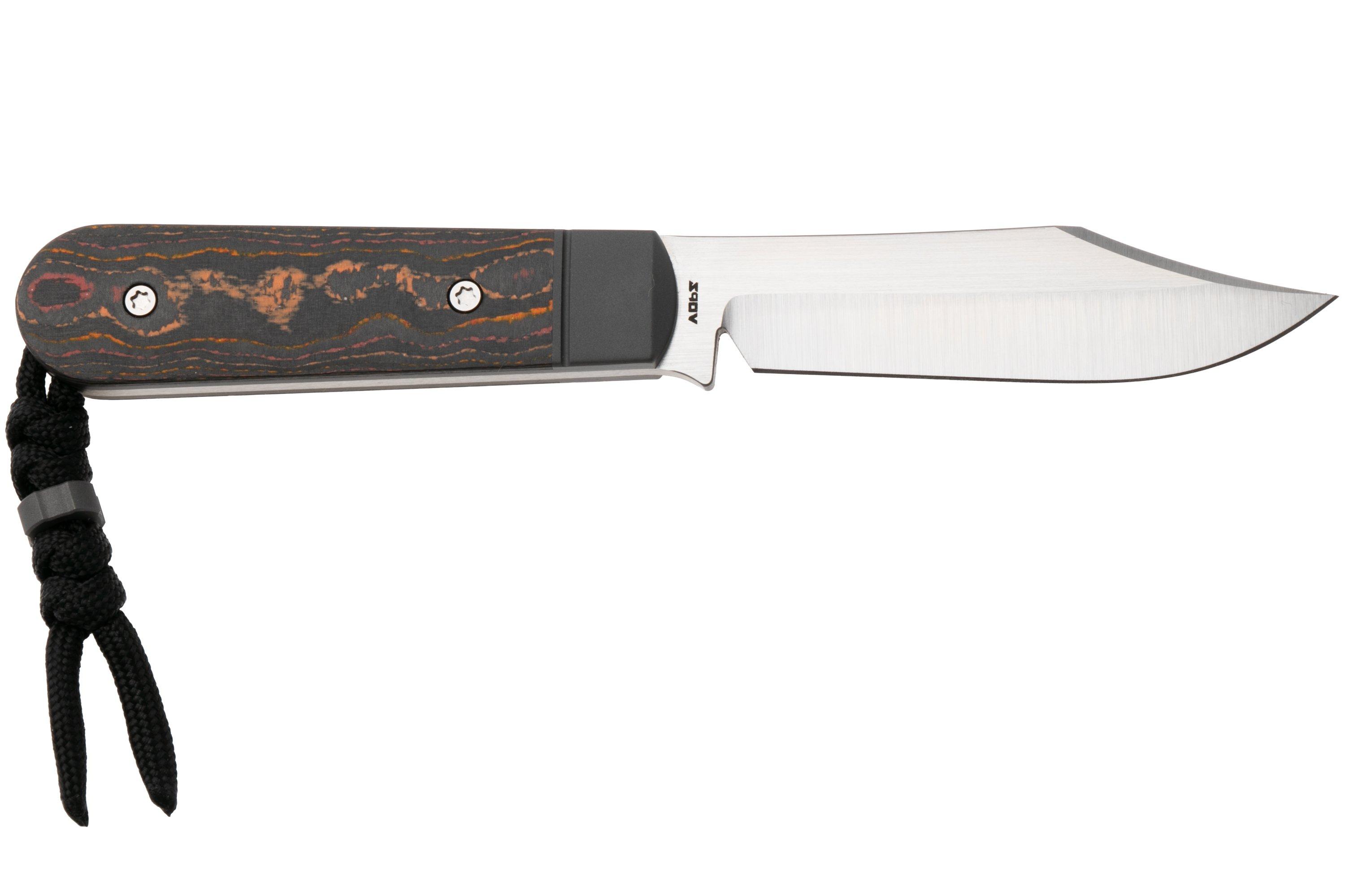 Jack Wolf Backwoods FIXedc BACKW-FX-01-CC-SUN-ORA Satin CPM S90V ...