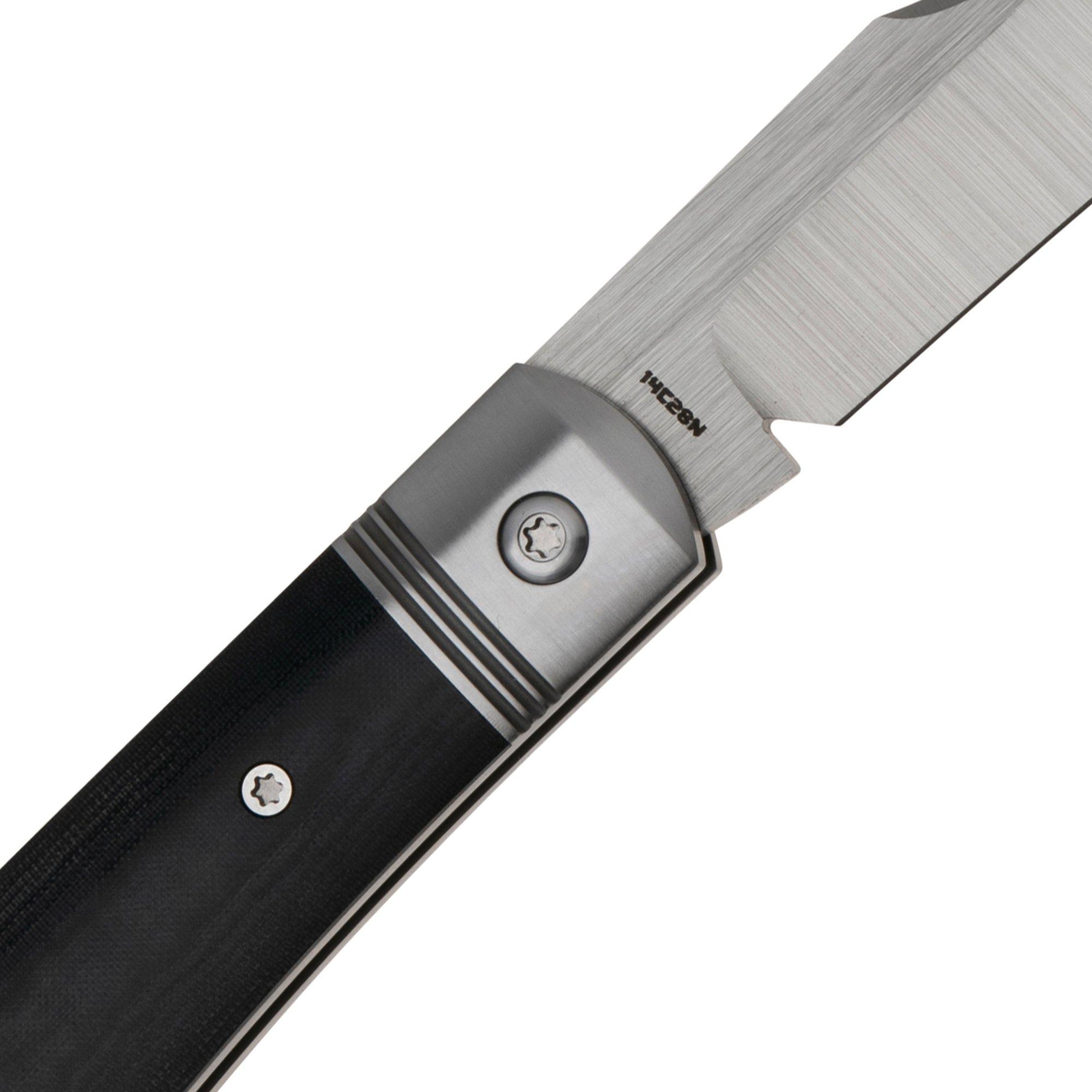 Jack Wolf Benny's Clip Steel Series BENNY-02-BLM Satin 14C28N