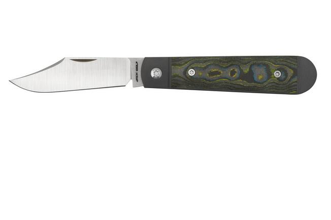 Jack Wolf Knives Big Bro Jack CamoCarbon Gecko - C. Risner Cutlery LLC