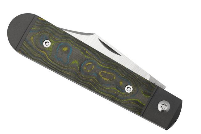 Jack Wolf Knives Big Bro Jack CamoCarbon Gecko - C. Risner Cutlery LLC