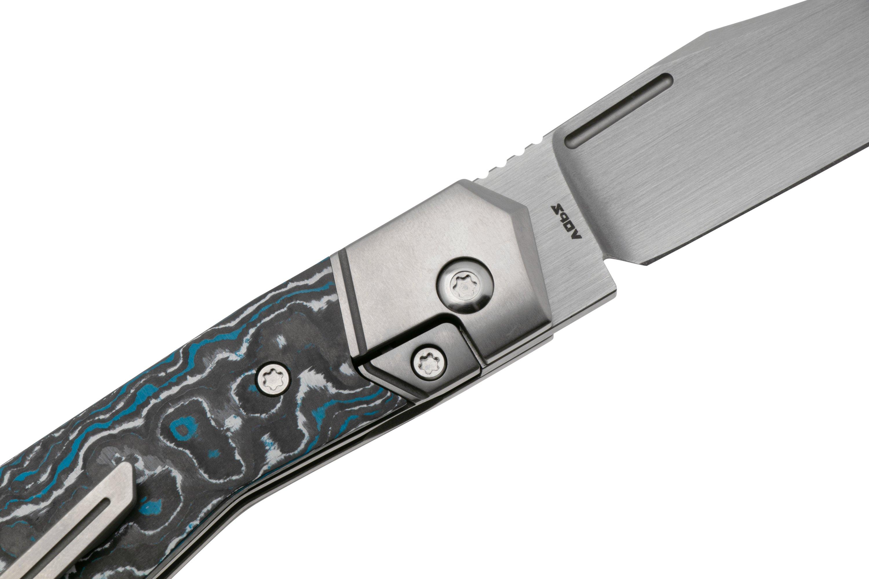 Jack Wolf Bionic Jack BIO-01-FC-FROST Satin CPM S90V, Fat Carbon