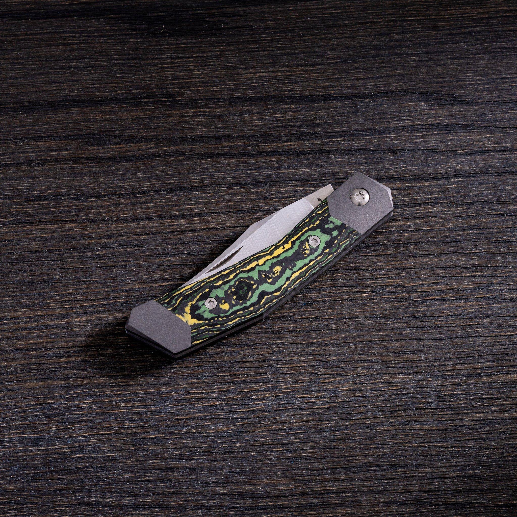 Jack Wolf Jack CYBO01CTS Fat Carbon Toxic Storm, slipjoint