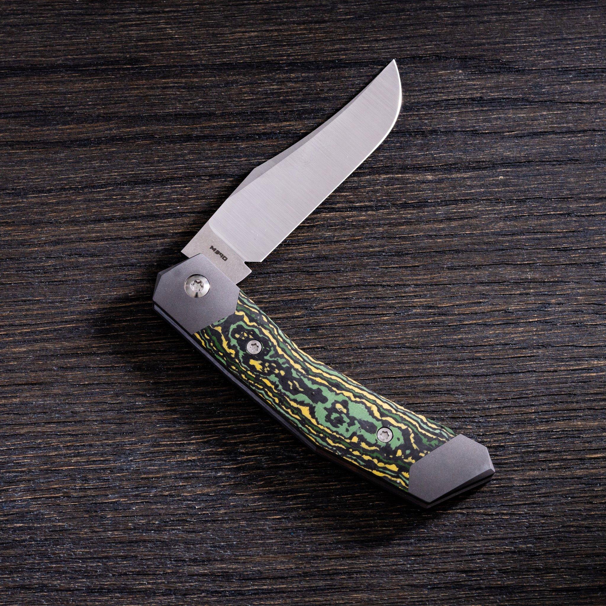 Jack Wolf Cyborg Jack CYBO-01-CTS Fat Carbon Toxic Storm, slipjoint ...