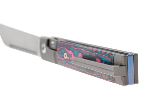Afbeelding voor Jack Wolf Feelbetter Jack FEELB-01-CC-MIAMI Satin S90V, Grey Titanium, Miami CamoCarbon, zakmes