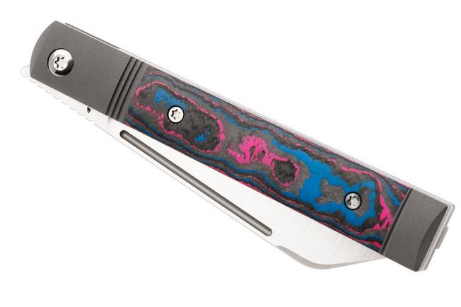 Afbeelding voor Jack Wolf Feelbetter Jack FEELB-01-CC-MIAMI Satin S90V, Grey Titanium, Miami CamoCarbon, zakmes