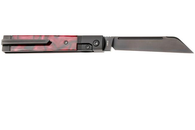Afbeelding voor Jack Wolf Feelbetter Jack FEELB-01-KIR-TRU-BLD Black DLC S90V, Black DLC Titanium, True Blood Kirinite, zakmes