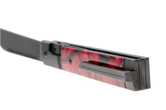 Afbeelding voor Jack Wolf Feelbetter Jack FEELB-01-KIR-TRU-BLD Black DLC S90V, Black DLC Titanium, True Blood Kirinite, zakmes