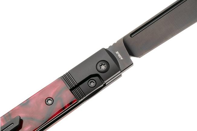 Afbeelding voor Jack Wolf Feelbetter Jack FEELB-01-KIR-TRU-BLD Black DLC S90V, Black DLC Titanium, True Blood Kirinite, zakmes