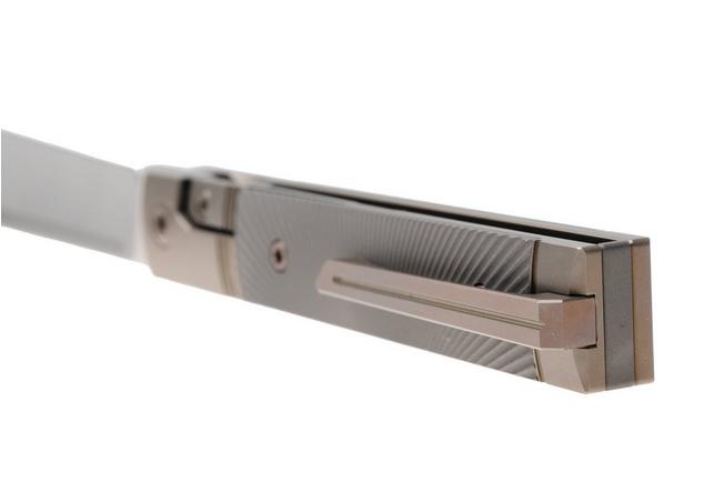 Afbeelding voor Jack Wolf Feelbetter Jack FEELB-01-TI-STAR Satin S90V, Bronze Titanium, Grey Titanium Starburst, zakmes