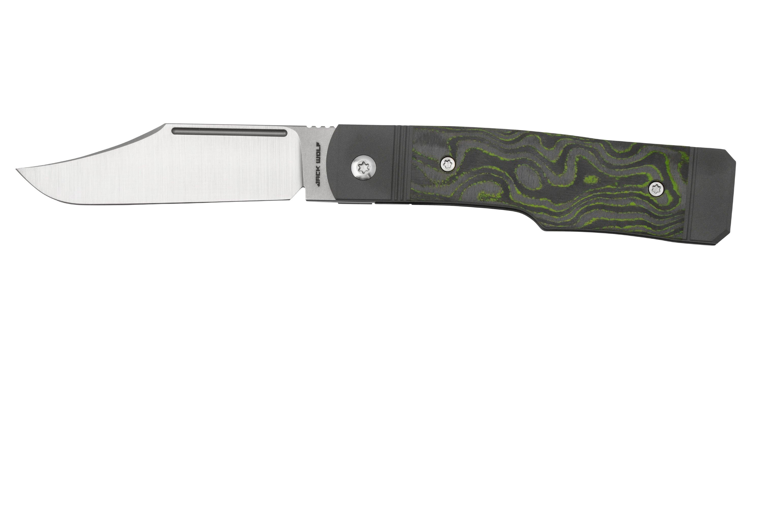 Jack Wolf Gunslinger Jack GUNS-01-CCTG CamoCarbon Toxic Green, pocket ...