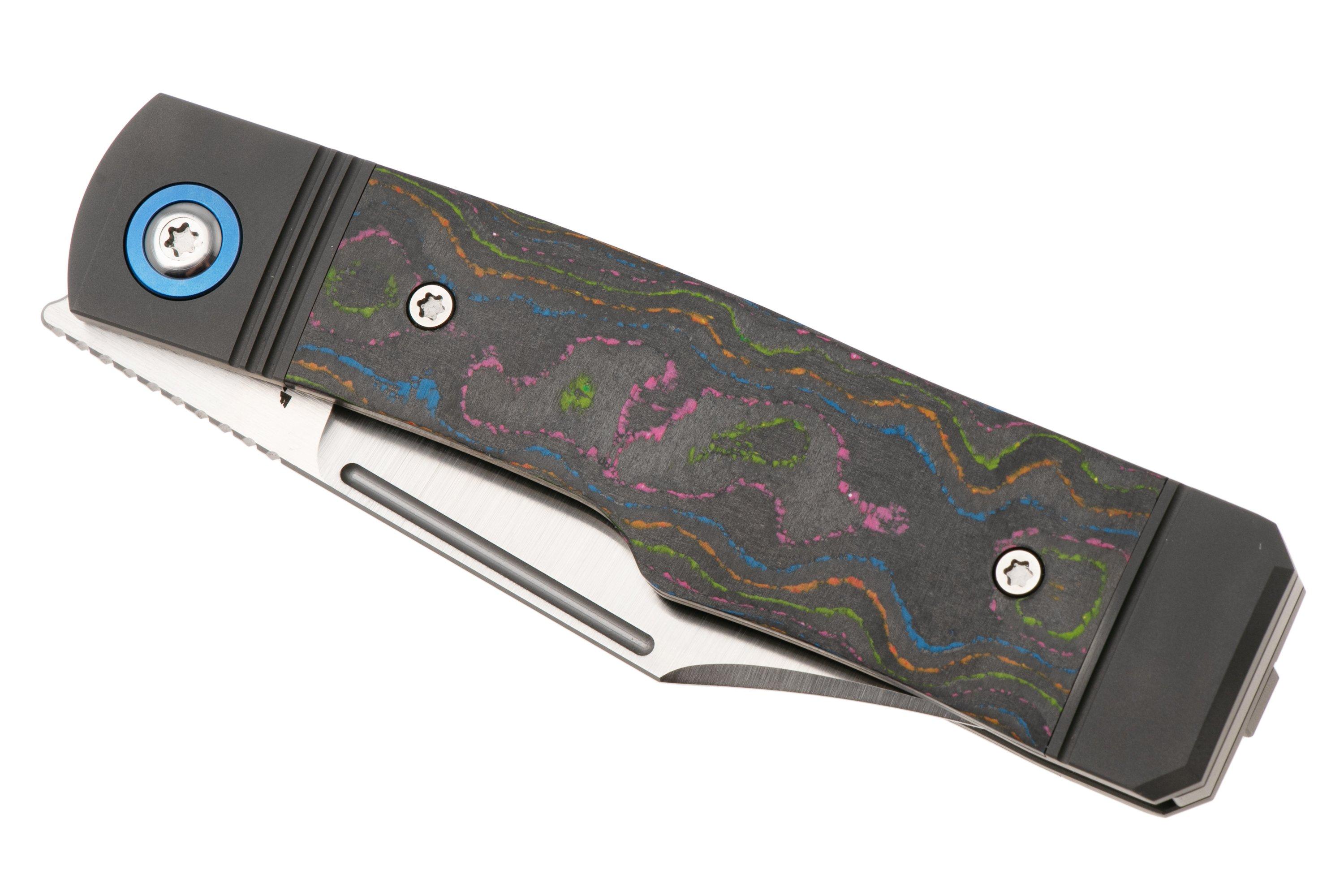 Jack Wolf Gunslinger Jack GUNSL-03-CC-80S CamoCarbon 80's, navaja ...