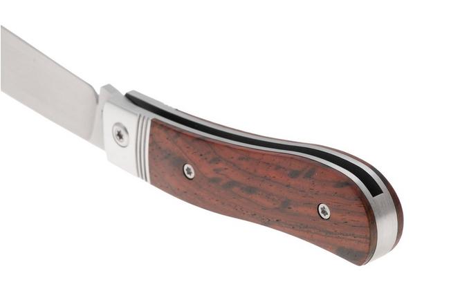Afbeelding voor Jack Wolf K9 Jack Steel Series K9-02-ROSEWOOD Satin 154CM, Rosewood, slipjoint zakmes