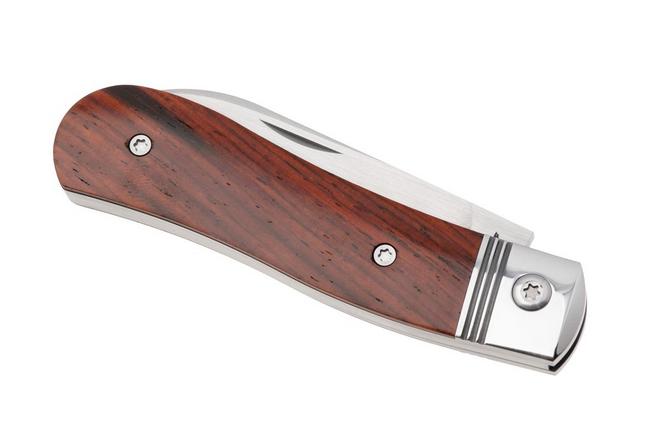 Afbeelding voor Jack Wolf K9 Jack Steel Series K9-02-ROSEWOOD Satin 154CM, Rosewood, slipjoint zakmes
