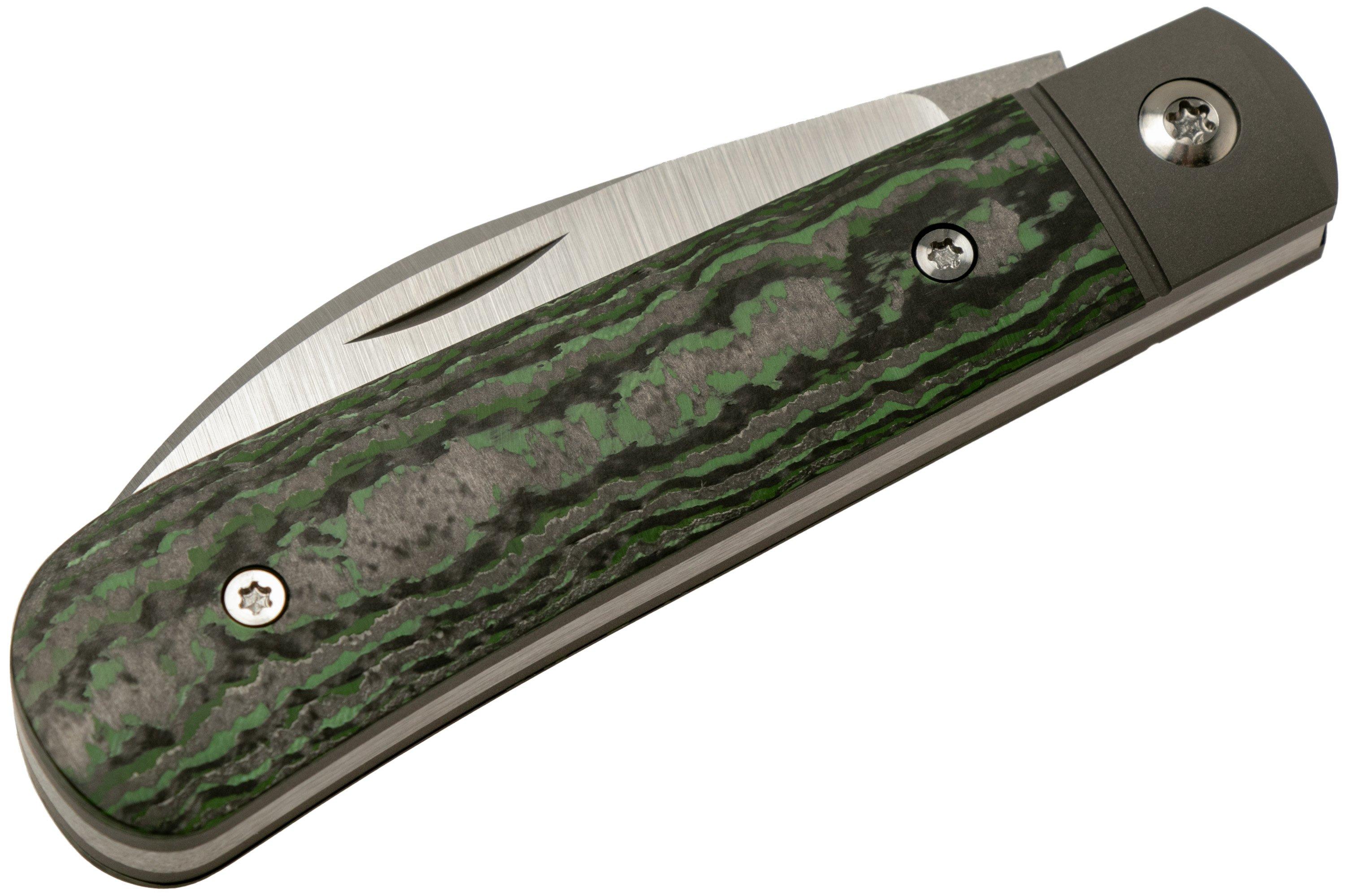 Jack Wolf Laid Back Jack, Fat Carbon Jungle Wear LAIDB-01-FCG navaja ...