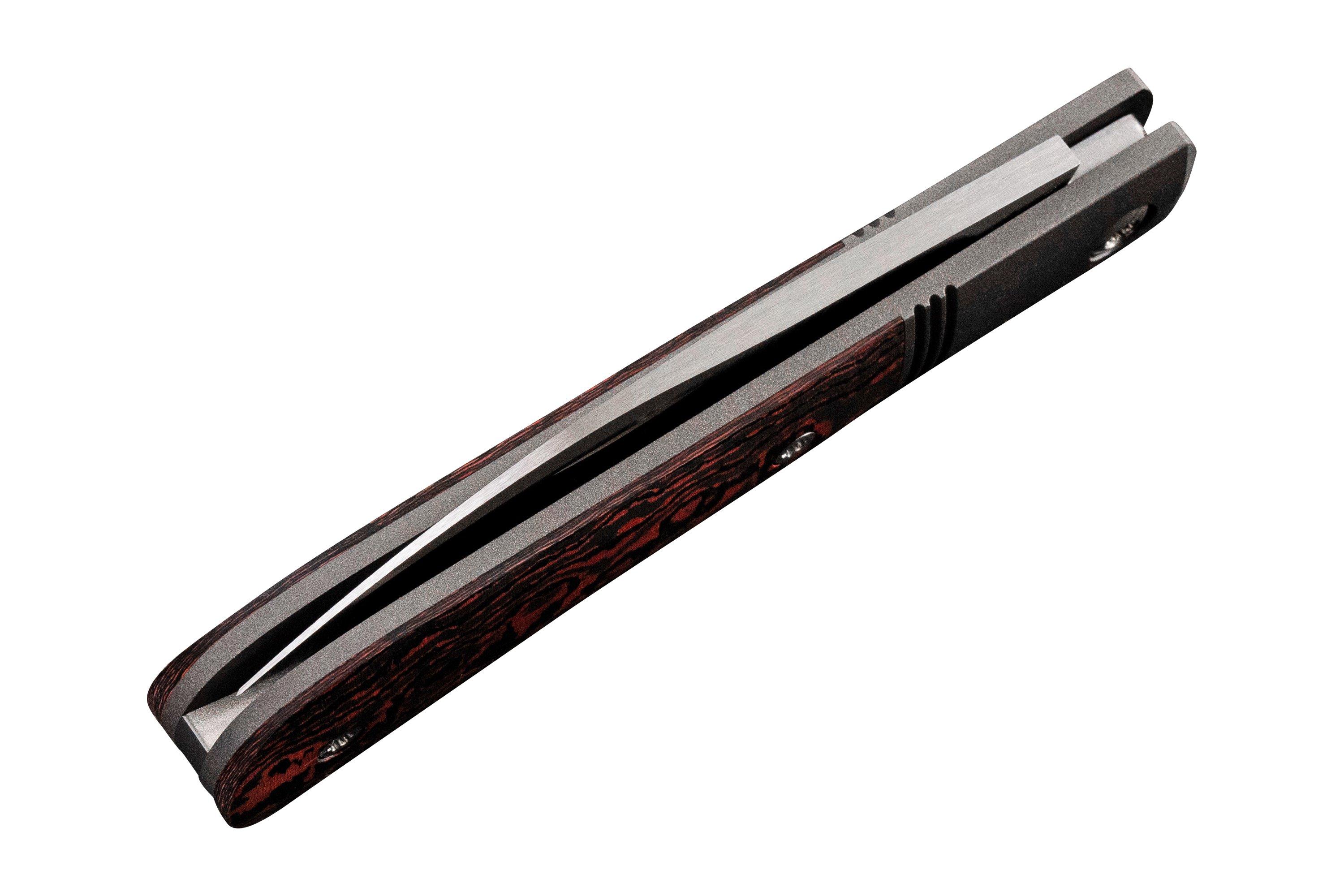 Jack Wolf Laid Back Jack LAIDB-02-FCLV Fat Carbon Lava Flow, navalha ...