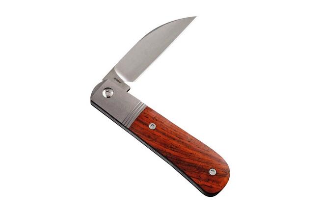 Jack Wolf Laid Back Jack LAIDB-02-ROSE Rosewood, slipjoint pocket ...