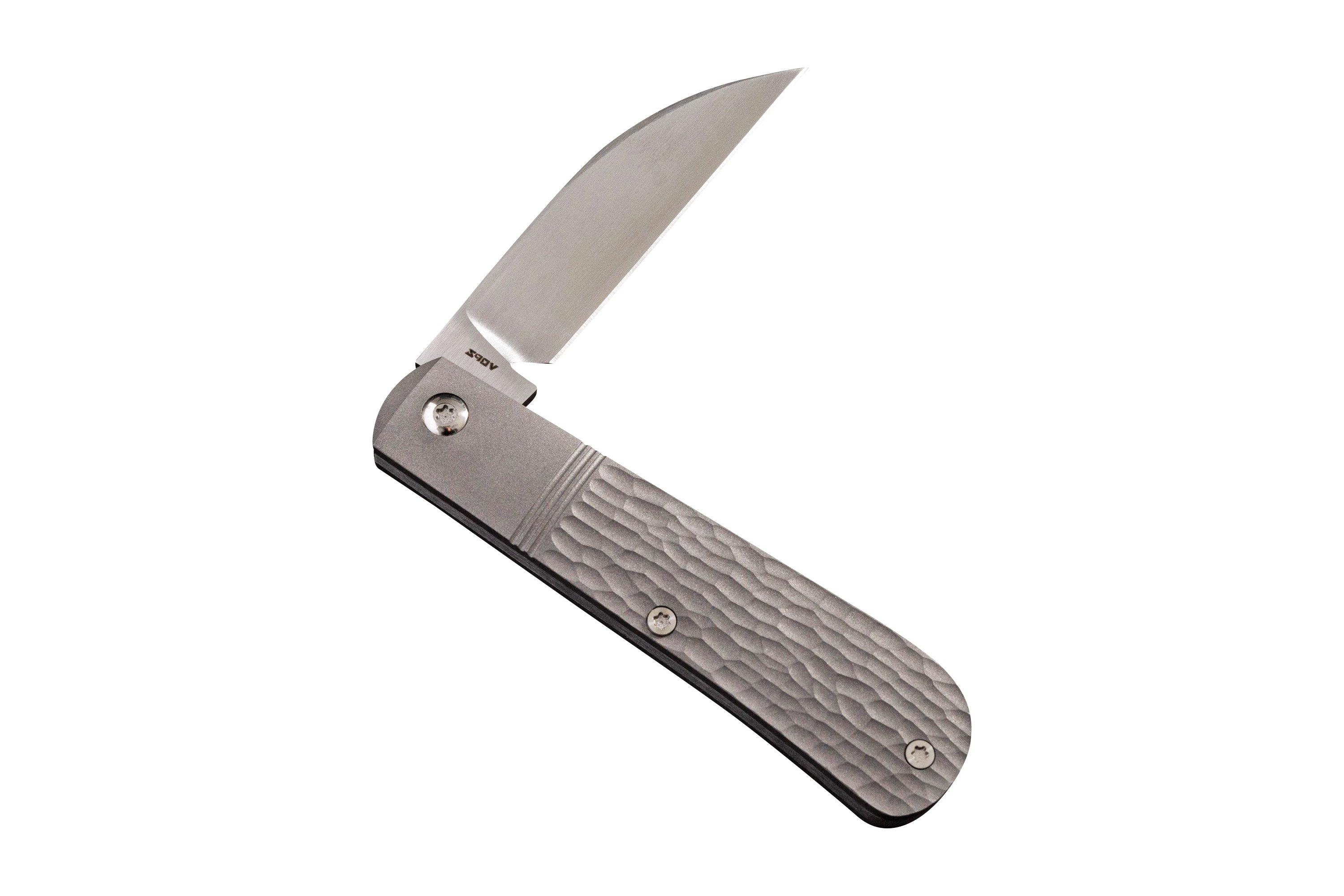 Jack Wolf Laid Back Jack LAIDB-02-TI-JIG Titanium Jigged, navalha ...