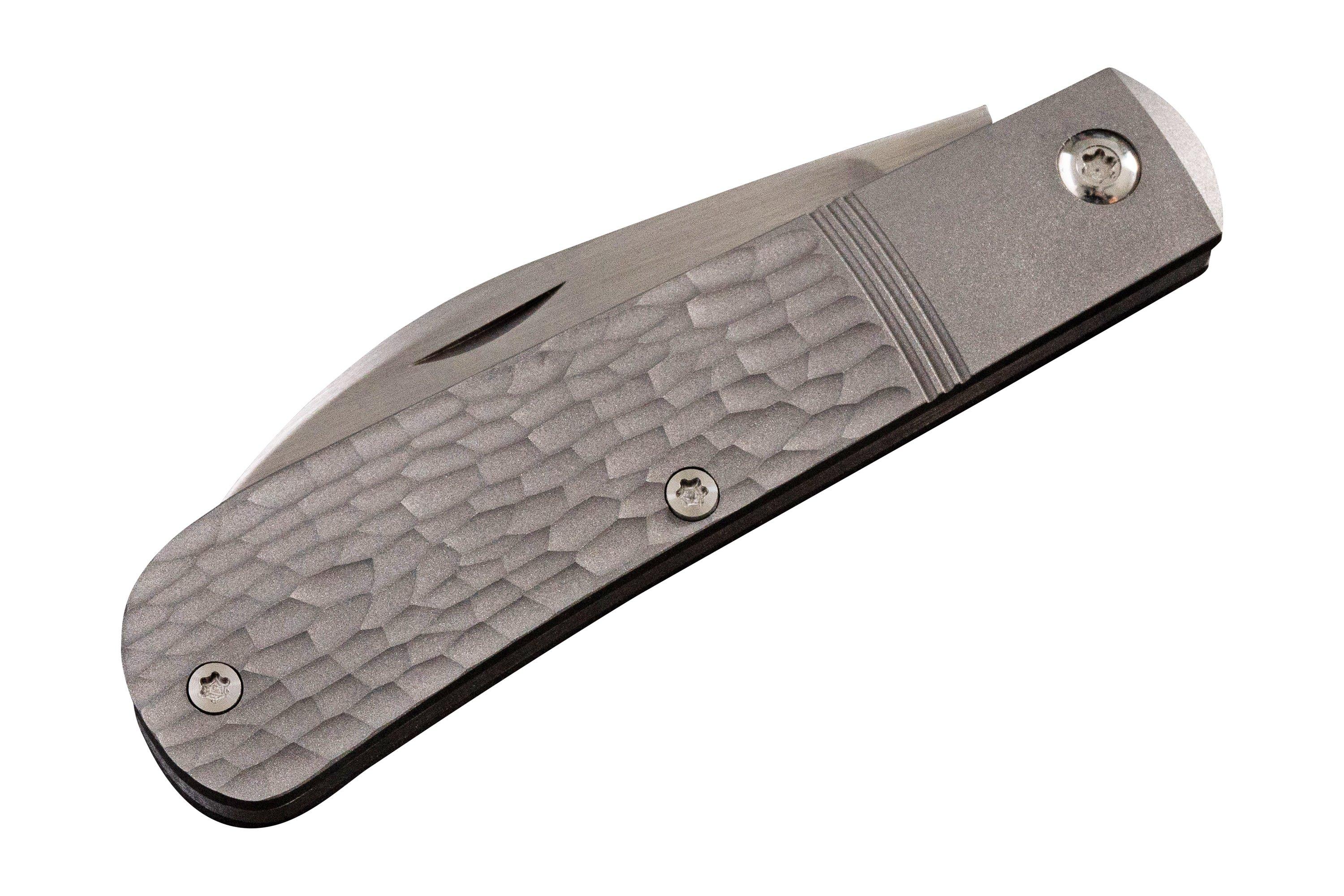 Jack Wolf Laid Back Jack LAIDB-02-TI-JIG Titanium Jigged, navalha ...