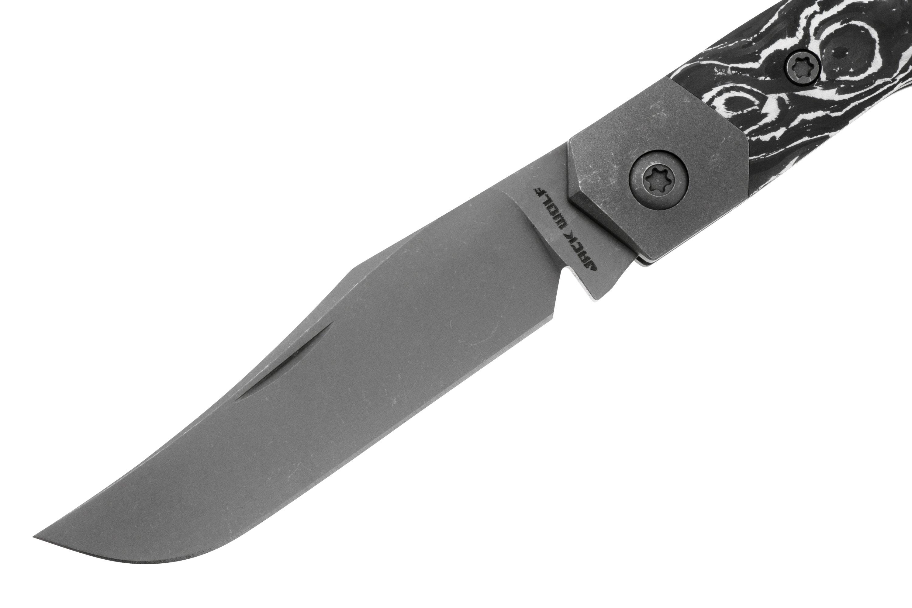 Jack Wolf Mini Cyborg MCYBORG-023-WH White Marble Carbon Fiber ...