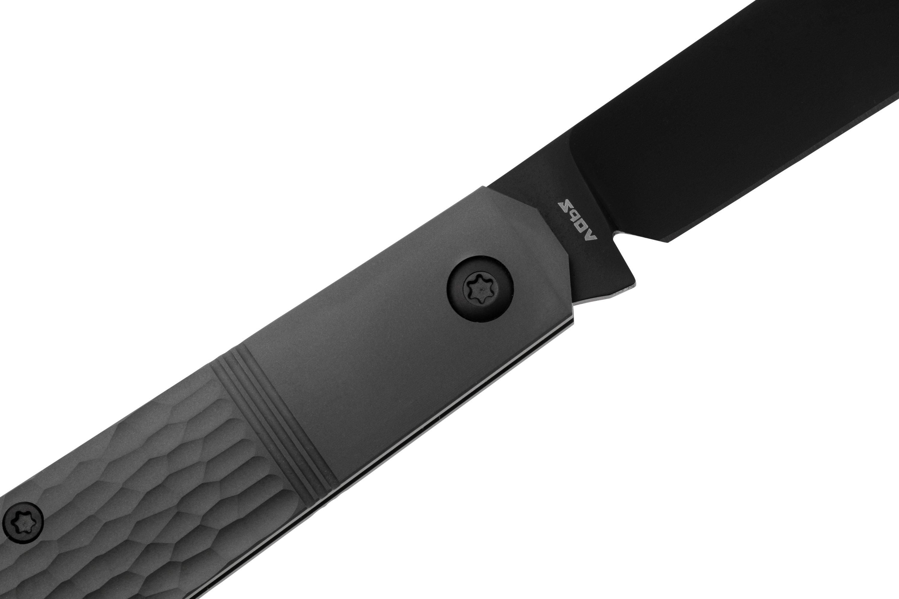 Jack Wolf Midnight Jack MIDNI021FTI Jigged Titanium, slipjoint pocket