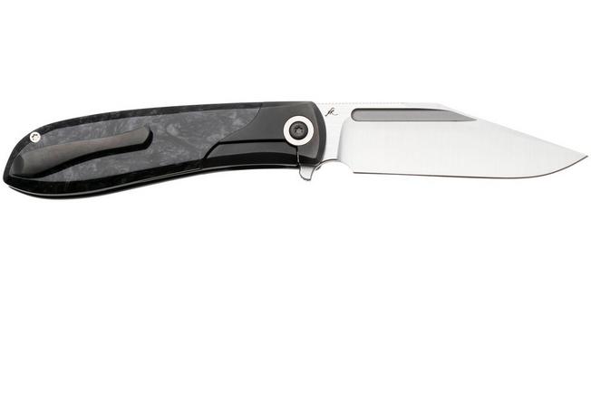 Afbeelding voor Jack Wolf Scuffle SCUFFLE-01-KIR-BLK-ICE Belt Satin S90V, Kirinite Black Ice, zakmes