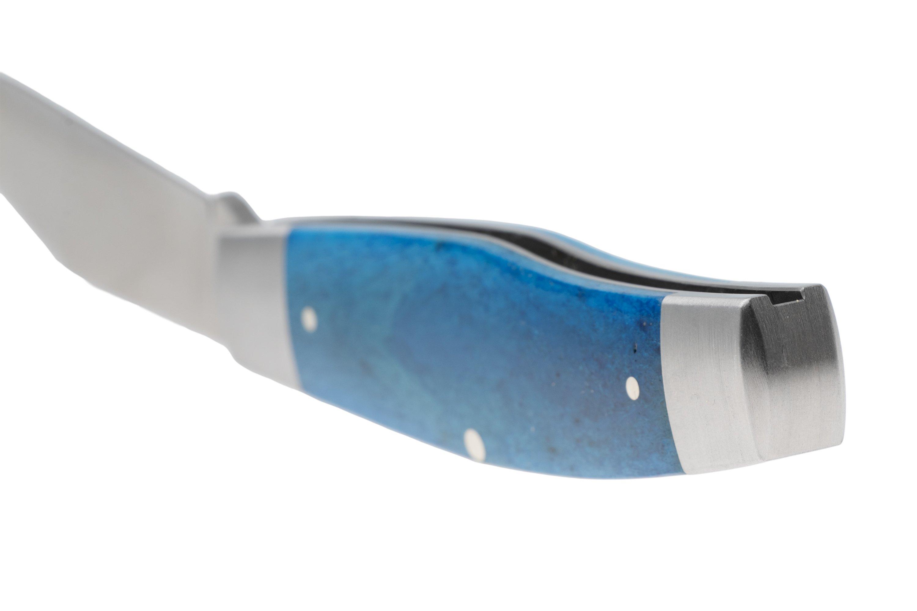 Jack Wolf Gateway Stockman STOCK-01-SMT-BLU-BON Satin Sandvik 14C28N ...