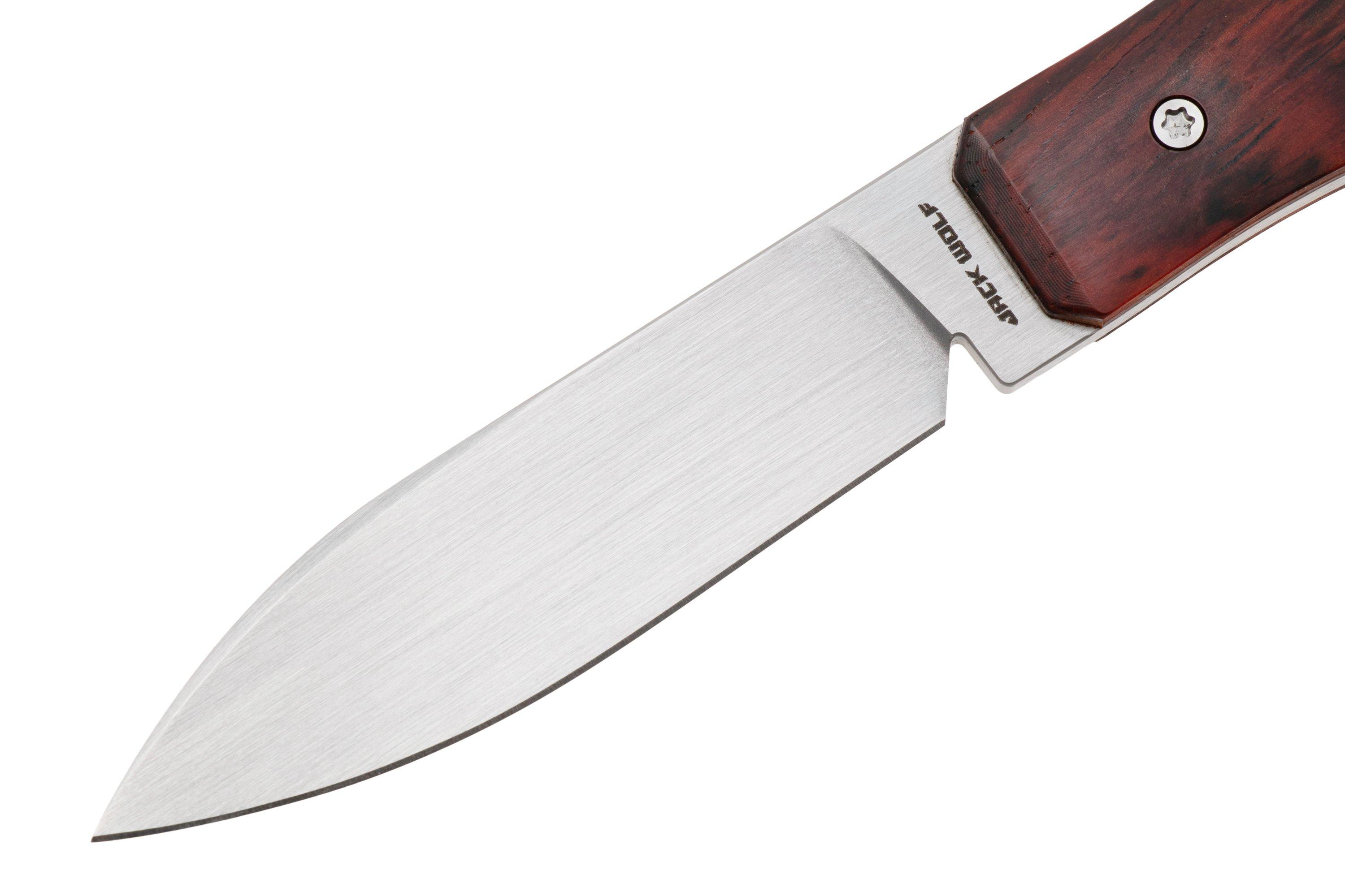 Jack Wolf Vampire FIXedc VAMP-FX-01-RSWD Satin CPM S90V, Rosewood