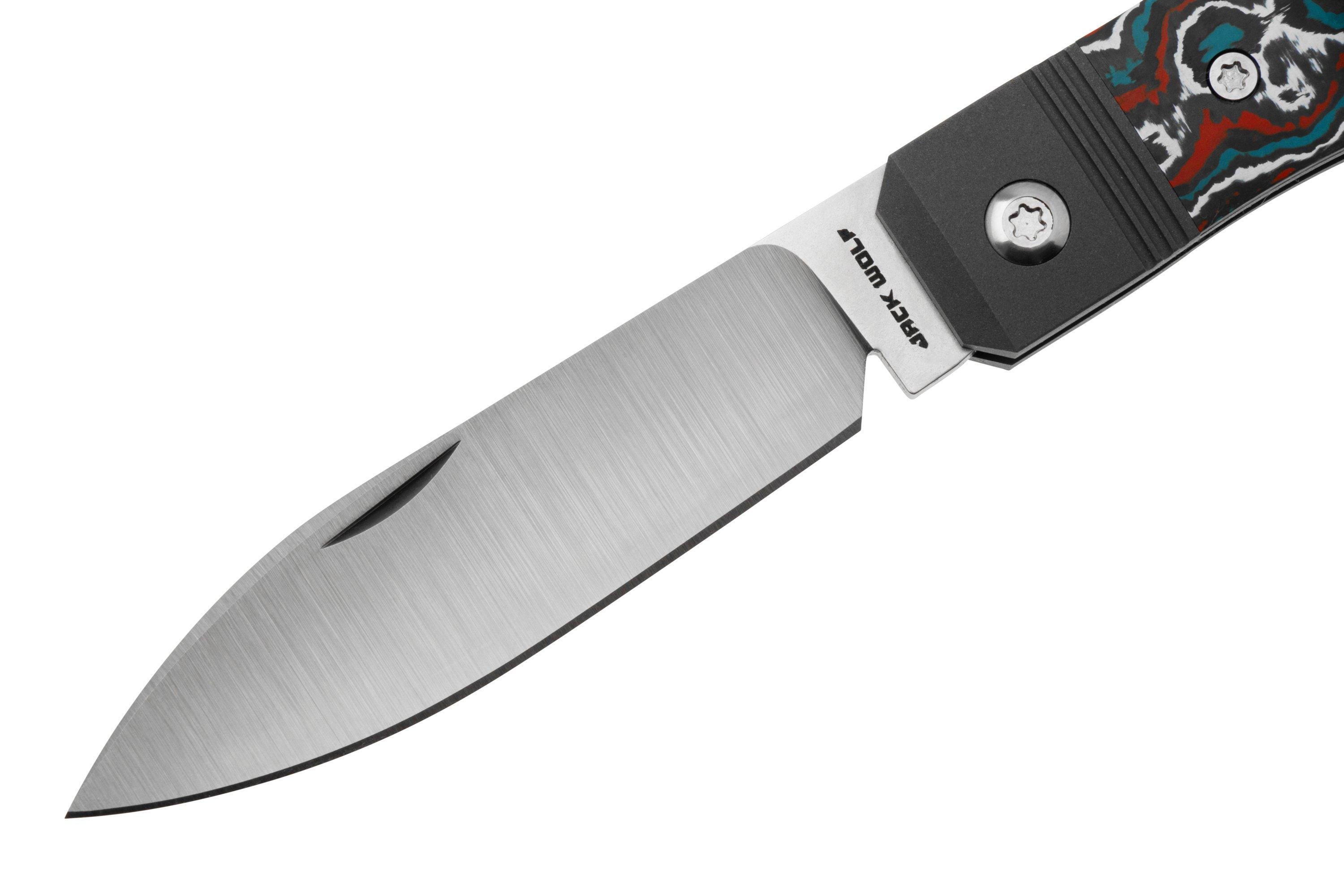 Jack Wolf Vampire Jack VAMPI02FCNEB Fat Carbon Nebula, slipjoint