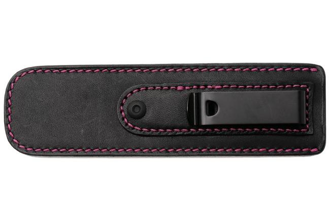 Afbeelding voor Jack Wolf Bordertown Bowie BORDE-01-VIB-JUT-B Stonewashed S90V, Vibe Jute Bordeaux Micarta, vaststaand mes