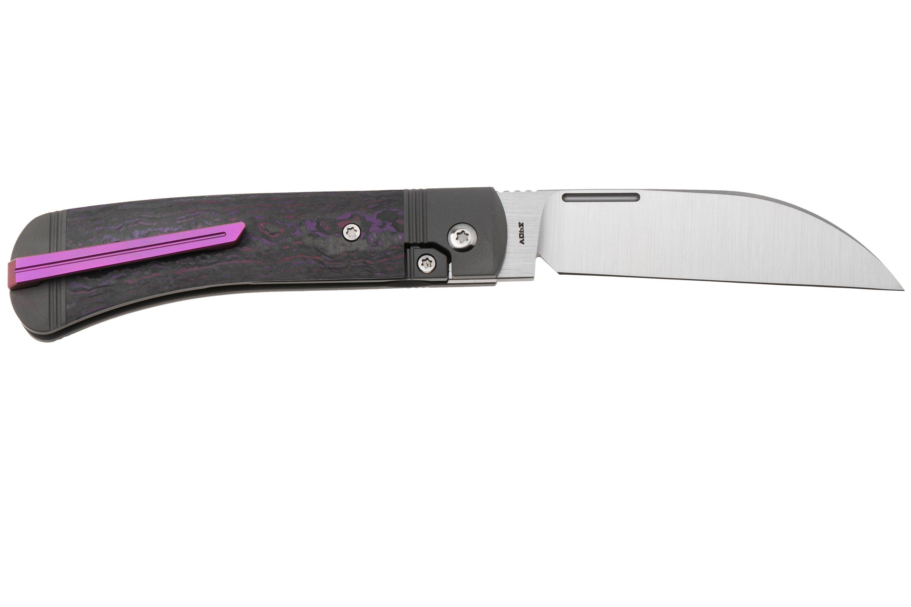 Nóż składany Jack Wolf Diamondback Jack DIAMO-01-FC-PUR-HAZ FatCarbon ...