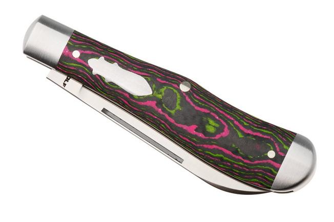 Image pour Jack Wolf Gateway Eureka EUREK-01-CC-WAT-SUG Satin 14C28N, CamoCarbon Watermelon Sugar, couteau de poche
